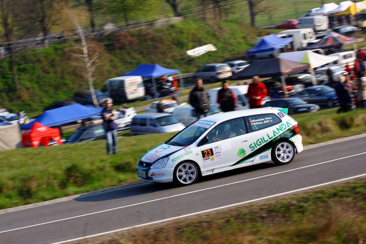 Debütálás a rallye2 mezőnyében