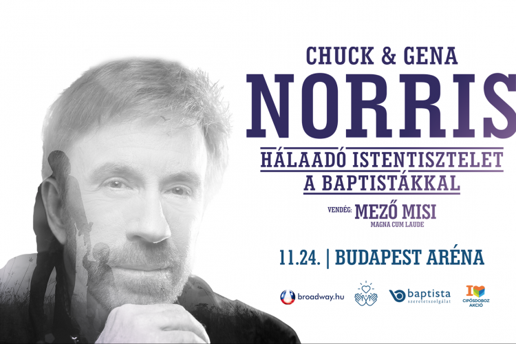 Chuck Norris indítja el a 15. Cipősdoboz akciót